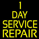 1 Day Repair Service Handmade Art Neon Sign