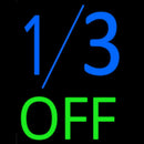 1by3 Off Handmade Art Neon Sign