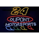24 Dupont Motor Sports Handmade Art Neon Sign