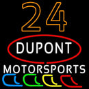 24 Dupont NASCAR Handmade Art Neon Sign