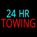 24 Hour Towing Handmade Art Neon Sign
