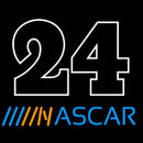 24 NASCAR Handmade Art Neon Sign