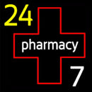 24 Pharmacy Handmade Art Neon Sign