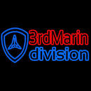 3rd Marine Division Handmade Art Neon Sign