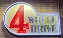 4 wheel drive neon sign