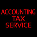 Accounting Tax Service Handmade Art Neon Sign