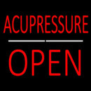 Acupuncture Block Open White Line Handmade Art Neon Sign