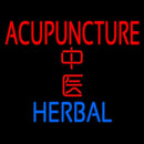 Acupuncture Herbal Handmade Art Neon Sign