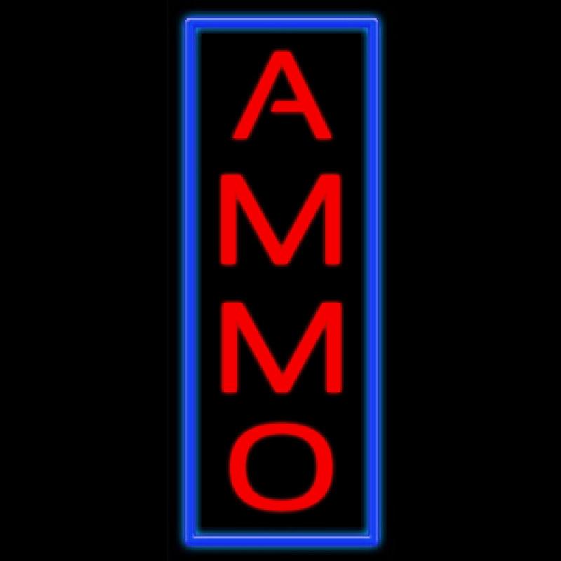 Ammo Handmade Art Neon Sign