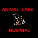 Animal Care Hospital Logo Handmade Art Neon Sign