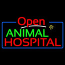 Animal Hospital Open Handmade Art Neon Sign