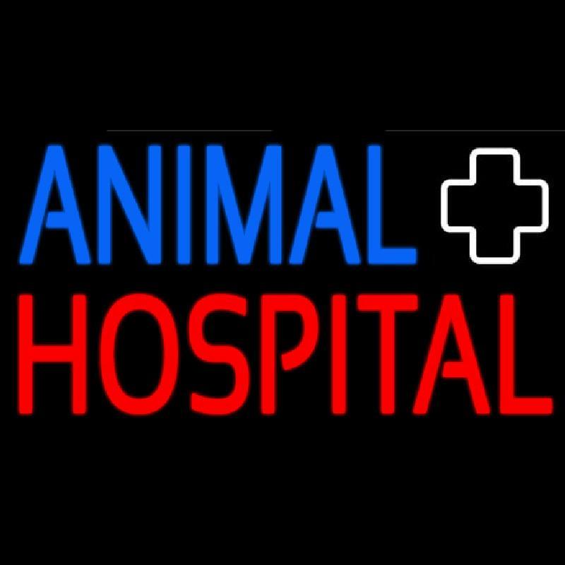 Animal Hospital With Logo Handmade Art Neon Sign