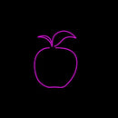 Apple Handmade Art Neon Sign