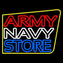 Army Navy Store Handmade Art Neon Sign