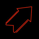 Arrow Handmade Art Neon Sign