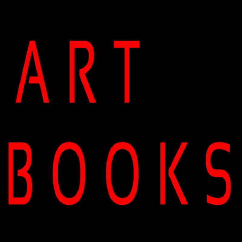 Art Books Handmade Art Neon Sign