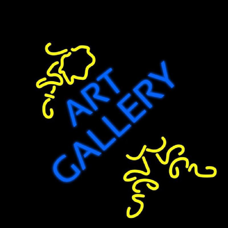 Art Gallery With Art Handmade Art Neon Sign
