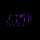 Art Icon With Man Handmade Art Neon Sign