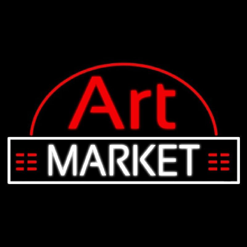 Art Market Handmade Art Neon Sign