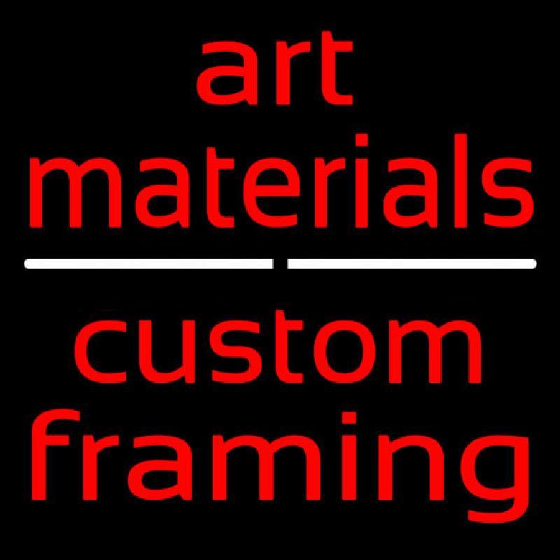Art Materials Custom Framing Handmade Art Neon Sign