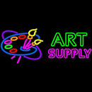 Art Supply With Logo Handmade Art Neon Sign