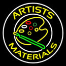 Artists Materials With Logo Handmade Art Neon Sign