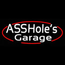 Assholes Garage Handmade Art Neon Sign