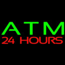 Atm 24 Hours Handmade Art Neon Sign