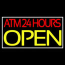 Atm 24 Hrs Open 2 Handmade Art Neon Sign