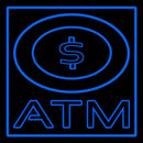 Atm With Dollar Symbol Handmade Art Neon Sign