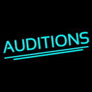 Auditions Handmade Art Neon Sign