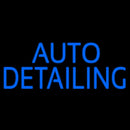 Auto Detailing Blue Handmade Art Neon Sign
