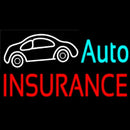 Auto Insurance Car Logo Handmade Art Neon Sign