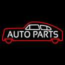 Auto Parts Block Handmade Art Neon Sign