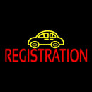 Auto Registration Car Logo Handmade Art Neon Sign