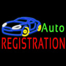 Auto Registration Handmade Art Neon Sign