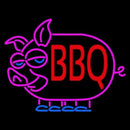 BBQ Pig Handmade Art Neon Sign