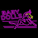 Baby Dolls Girls Strip Club Handmade Art Neon Sign