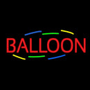 Balloon Multicolored Deco Style Handmade Art Neon Sign