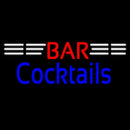 Bar Cocktails Real Neon Glass Tube Handmade Art Neon Sign