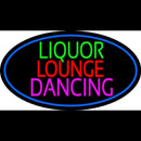 Bar Liquor Lounge Dancing With Wine Glasses Handmade Art Neon Sign