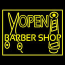 Barber Shop Open Handmade Art Neon Sign