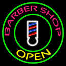 Barber Shop Open Handmade Art Neon Sign