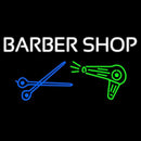 Barber Shop With Dryer And Scissor Handmade Art Neon Sign