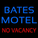Bates Motel No Vacancy Handmade Art Neon Sign