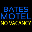 Bates Motel No Vacancy Handmade Art Neon Sign