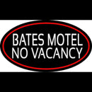 Bates Motel No Vacancy Handmade Art Neon Sign