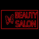 Beauty Salon With Butterfly Logo Handmade Art Neon Sign