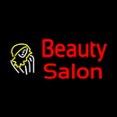 Beauty Salon With Girl Handmade Art Neon Sign