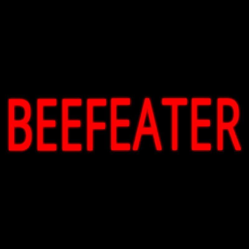Beefeater Handmade Art Neon Sign